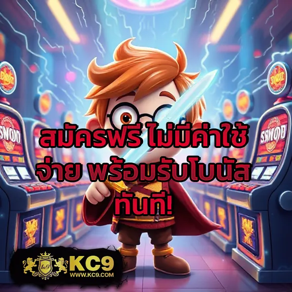 KC9 สล็อต: เกมสล็อตแตกง่าย โบนัสเพียบ