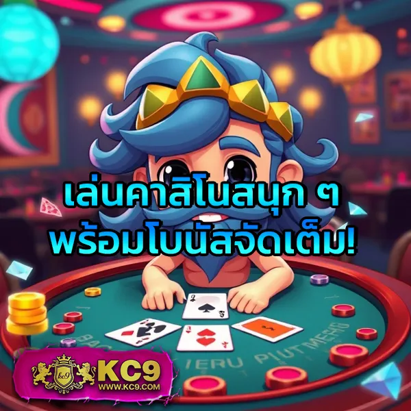 KC9 Slot เครดิตฟรี 188 บาท: โอกาสพิเศษสำหรับนักปั่นสล็อต