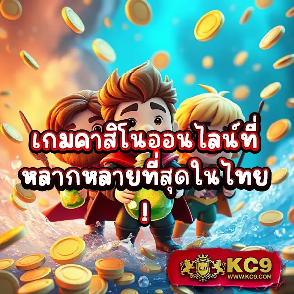 KC9 สล็อต: เกมสล็อตแตกง่าย โบนัสเพียบ